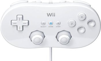 Nintendo Wii Classic Controller - Weiß