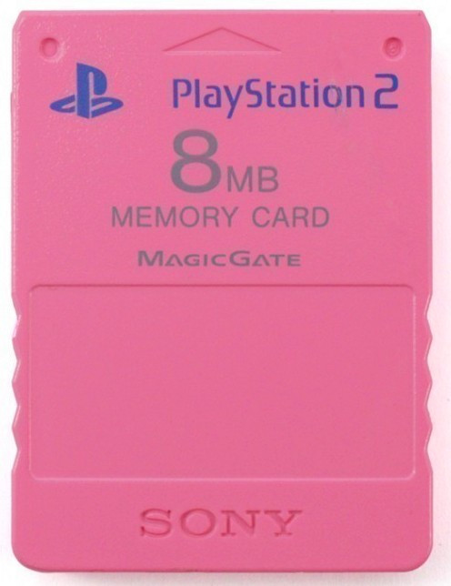 Sony PS2 Memory Card 8MB - Pink