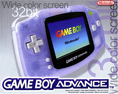 Nintendo Game Boy Advance Konsole - Clear Blue