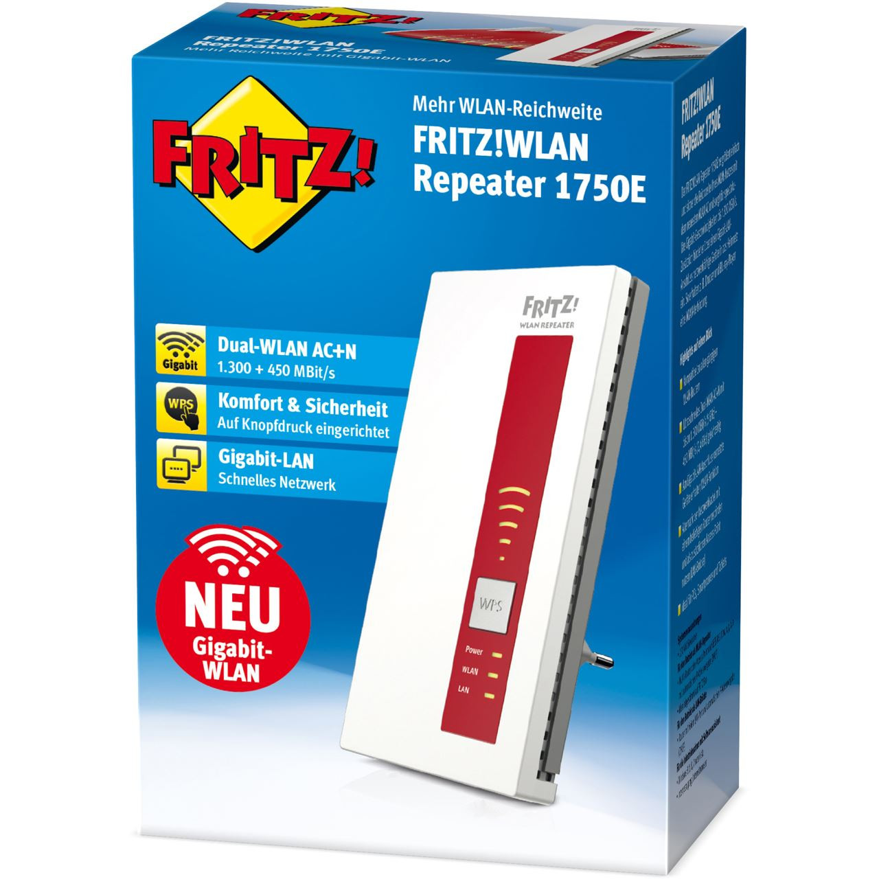 AVM FRITZ!WLAN Repeater 1750E