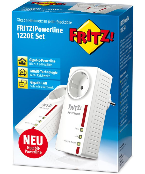 AVM FRITZ!Powerline 1220 Set