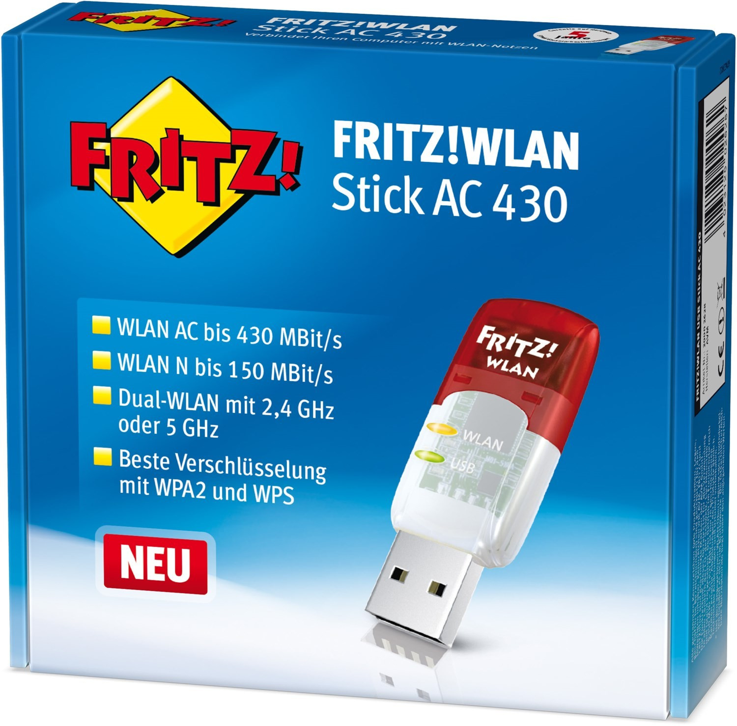 AVM FRITZ!WLAN USB Stick AC 430