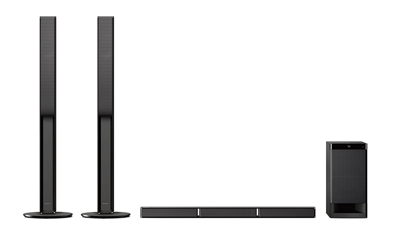 Sony HT-RT4  5.1 Soundbar System inkl. Subwoofer und Rücklautsprecher - Schwarz