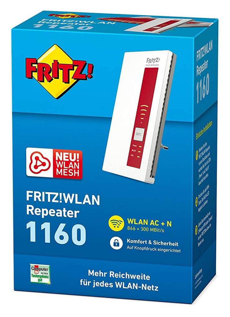 AVM FRITZ!WLAN Repeater 1160