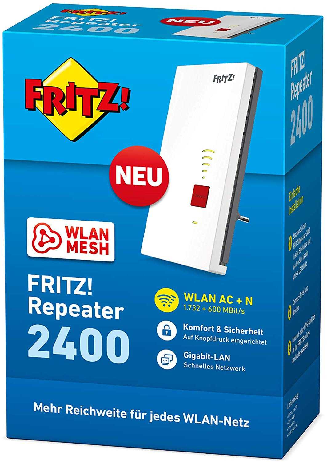 AVM FRITZ!WLAN Mesh Repeater 2400