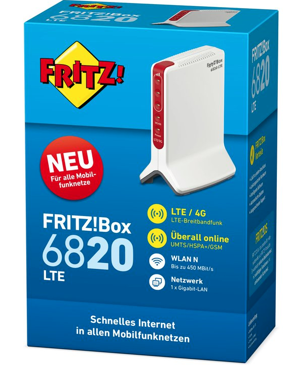 AVM FRITZ!Box 6820 LTE-WLAN-Router