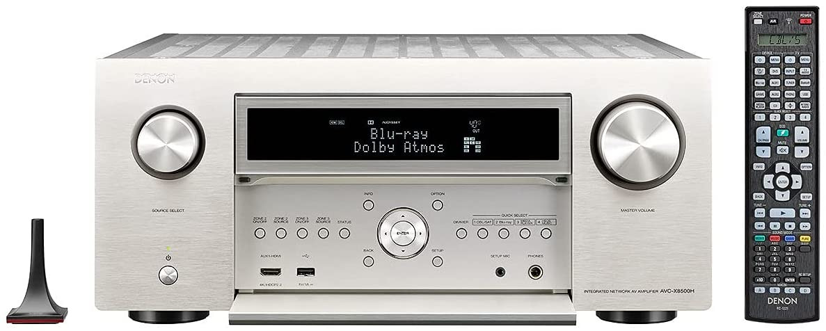 Denon AVC-X8500H AV-Receiver - Silber