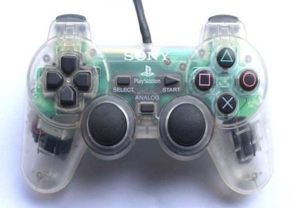 Sony PlayStation DualShock Controller - Transparent