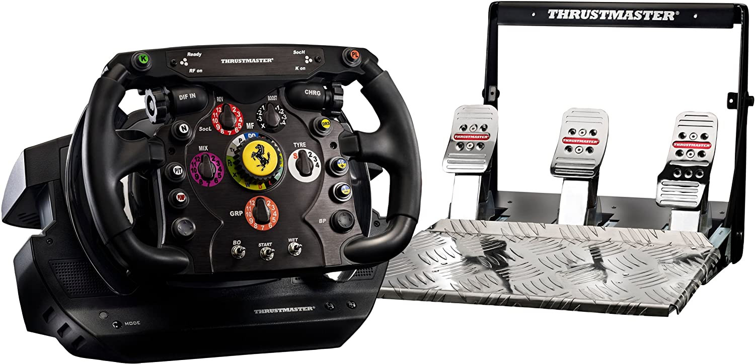 Thrustmaster - Ferrari F1 Wheel Integral T500 inkl. Pedale - Schwarz - [PS3]