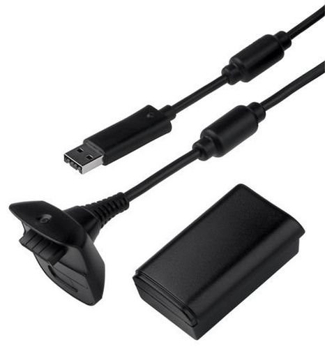 Microsoft Xbox 360 - Play und Charge Kit - Schwarz