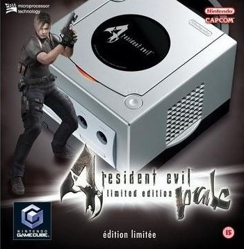 Nintendo GameCube Konsole inkl. Controller [Resident Evil 4 Pak] - Silber