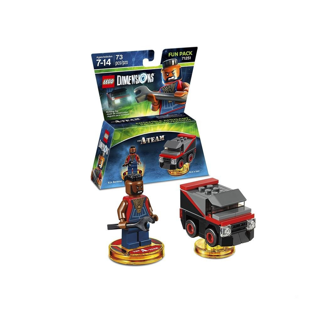 LEGO Dimensions - Fun Pack (71251) - A-Team (B.A. Baracus, Van)