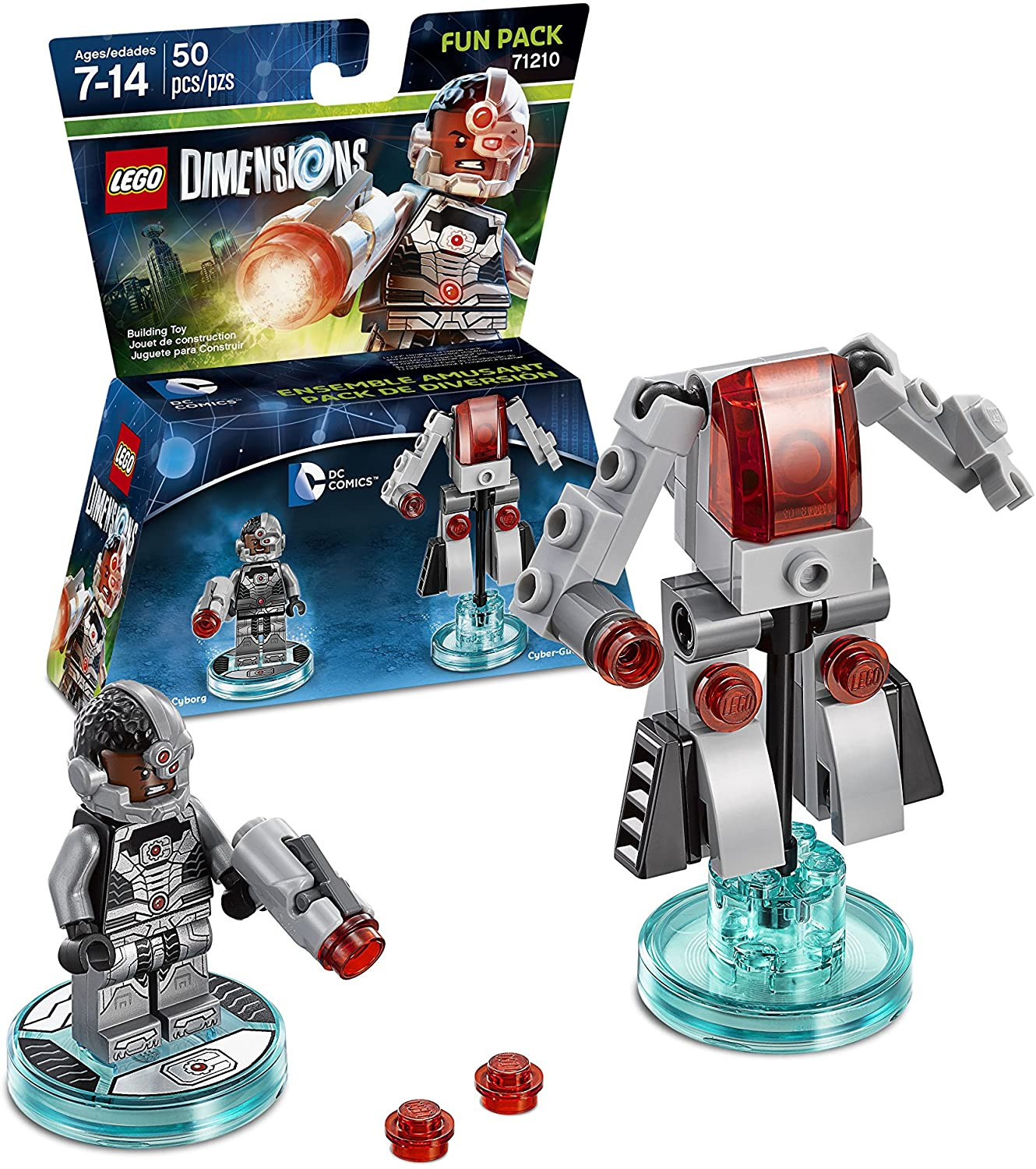 LEGO Dimensions - Fun Pack (71210) - DC Comics (Cyborg, Cyber Guard)