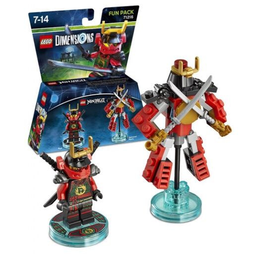 LEGO Dimensions - Fun Pack (71216) - LEGO Ninjago (Nya, Samurai Mech)