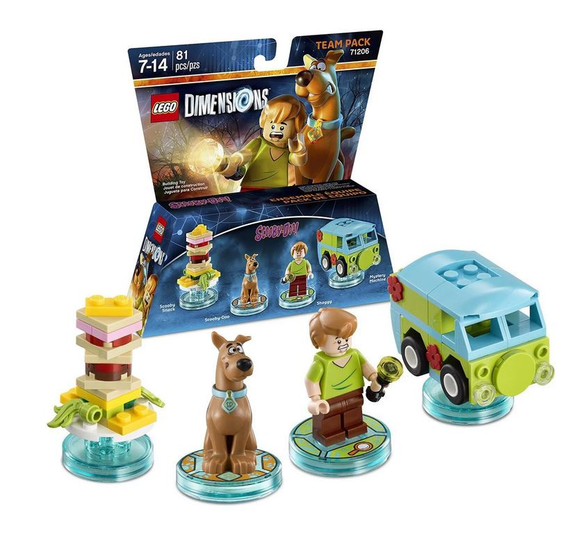 LEGO Dimensions - Team Pack (71206) - Scooby Doo (Scooby Doo, Shaggy, Scooby Snack, Mystery Machine)