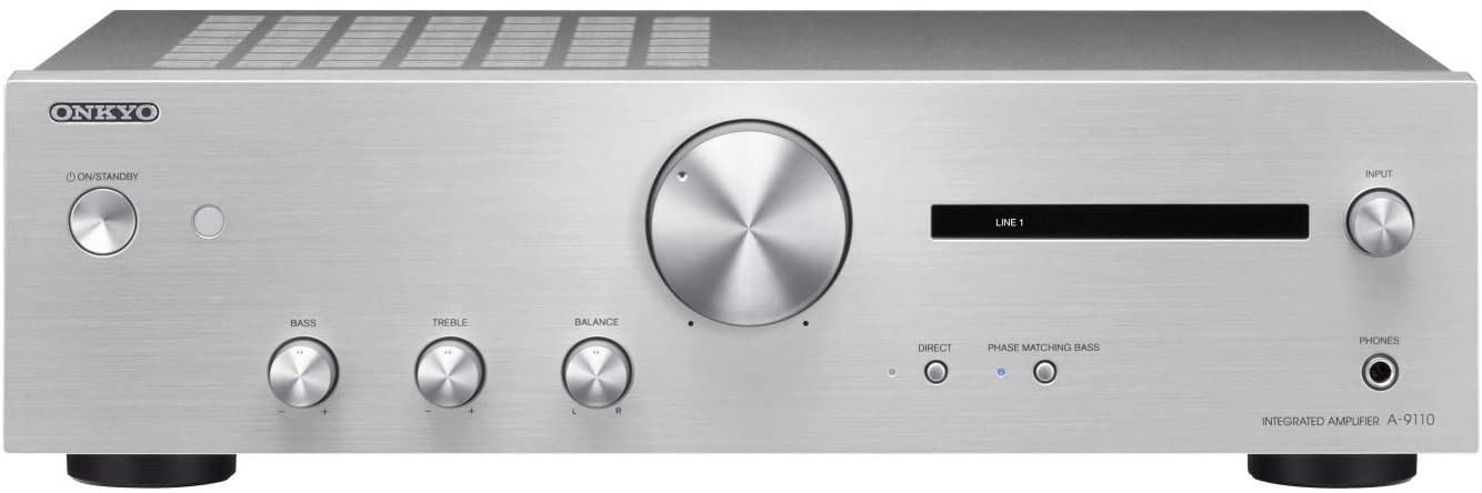 Onkyo A-9110 Stereo-Vollverstärker - Silber