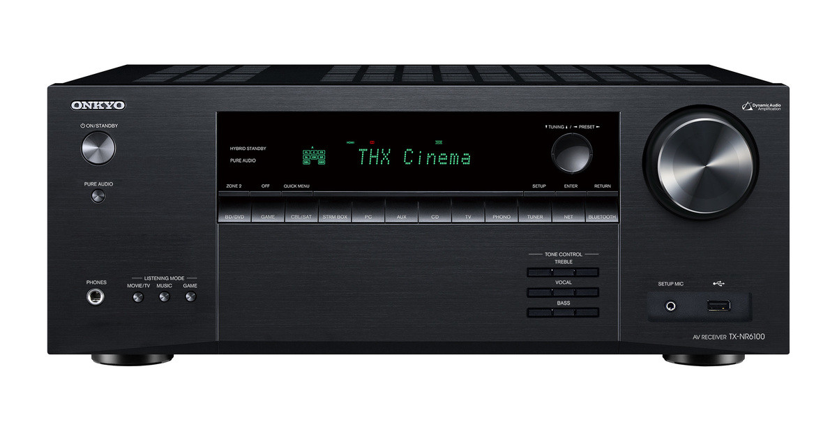 Onkyo TX-NR6100 AV-Receiver - Schwarz